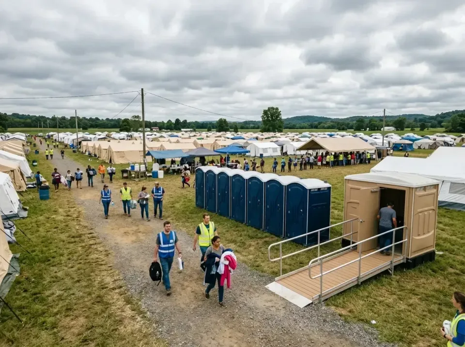 disaster-relief-camp-restrooms-010 — frequently asked questions, Dumpster & Portable Bathrooms Rental in Oak Trail Shores, TX